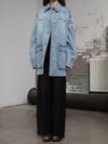 INTO THE EAST 25 Autumn/Winter Khaki Gray/Black Knitted Hollow Straight Pants ITE-E1DGSS021BL20PT-HEI Black (E1DGSS027CM20PT)